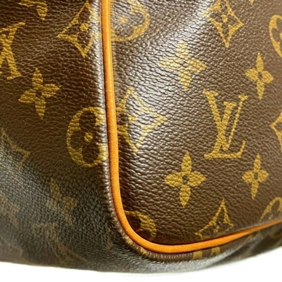 LOUIS VUITTON Brown Monogram Boston Bag - Picture 8 of 9